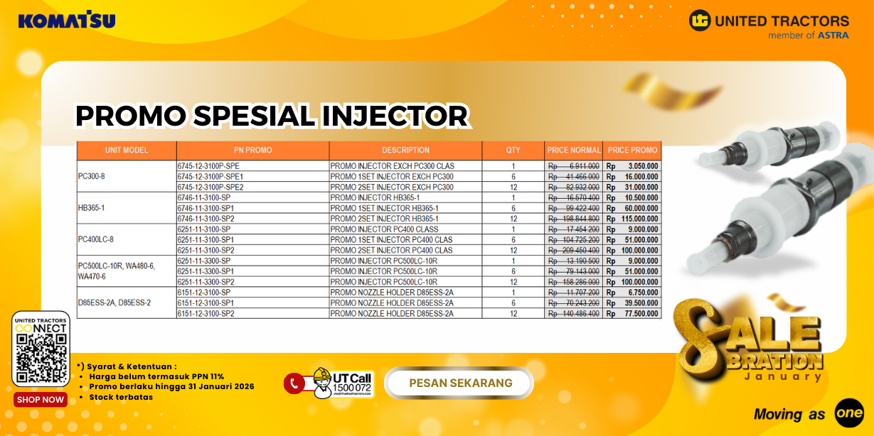 SPECIAL PROMO INJECTORS